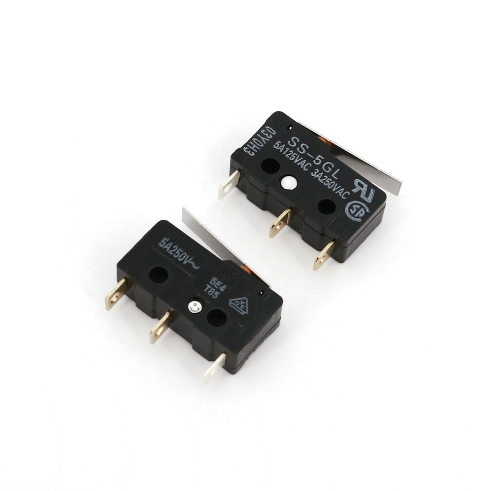 50Pcs OMRON SS-5GL Hinge lever 3Pin SPDT Subminiature Basic Limit Switch