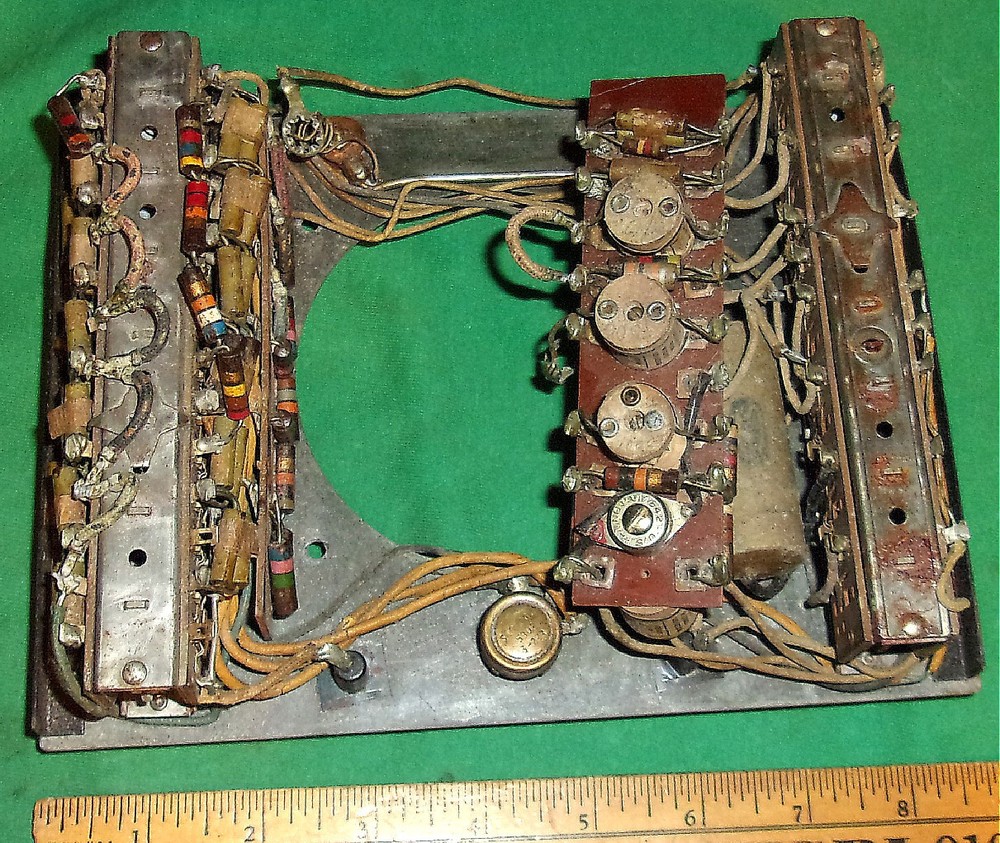 Pushbutton Set Tester Supreme 592 parts only-incomplete (1938)