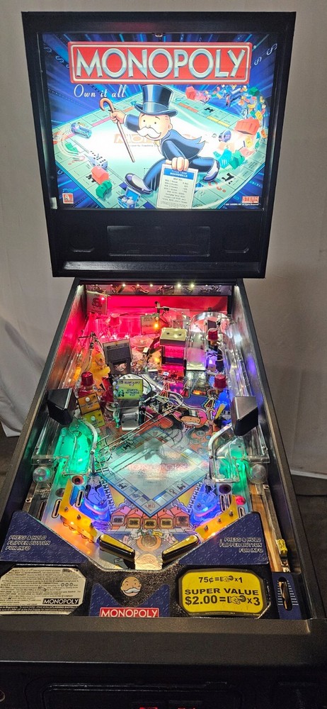 MONOPOLY Pinball Machine - Stern 2001 - 877