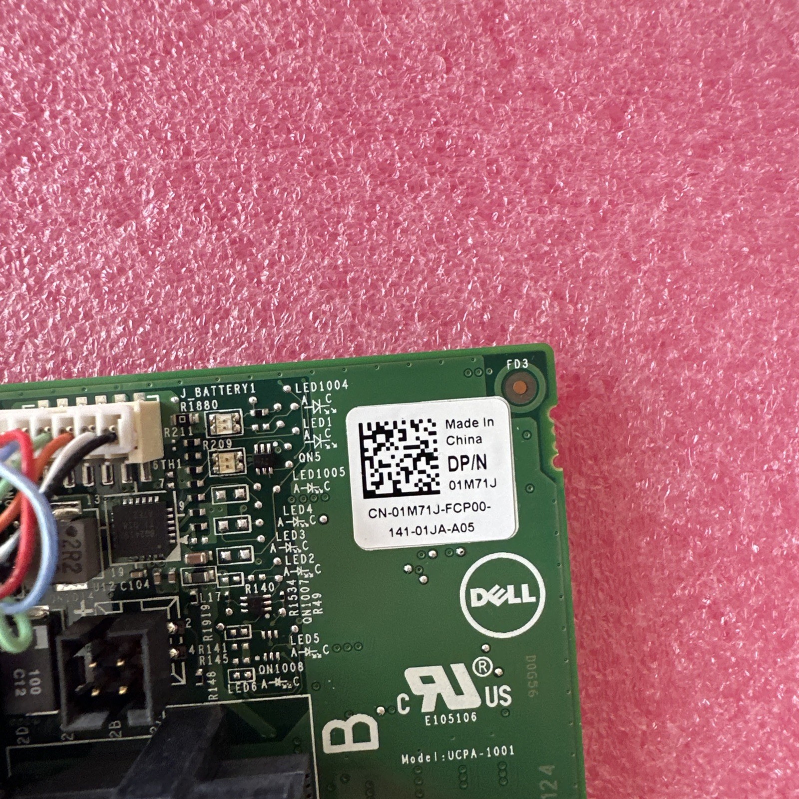 Dell 1M71J✅PERC H740P 12Gb/s SAS Raid Controller Card with Battery✅LOW Profile