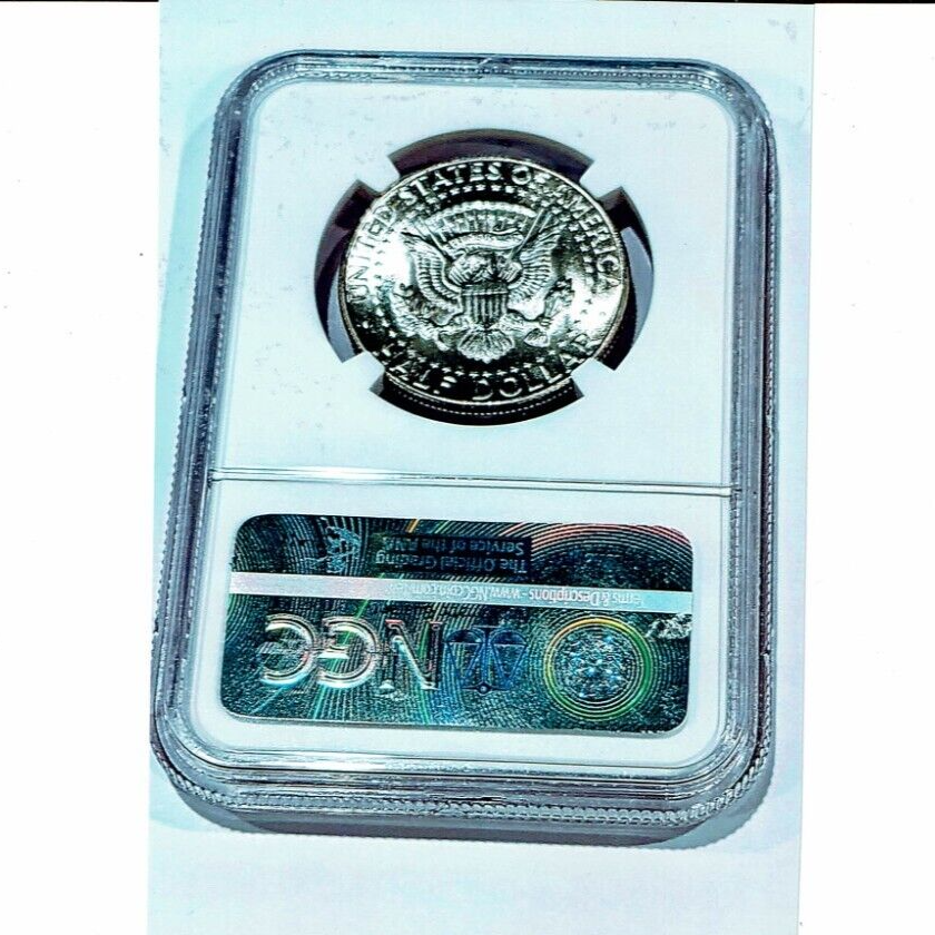 1968- D KENNEDY HALF DOLLAR MS 66 SILVER