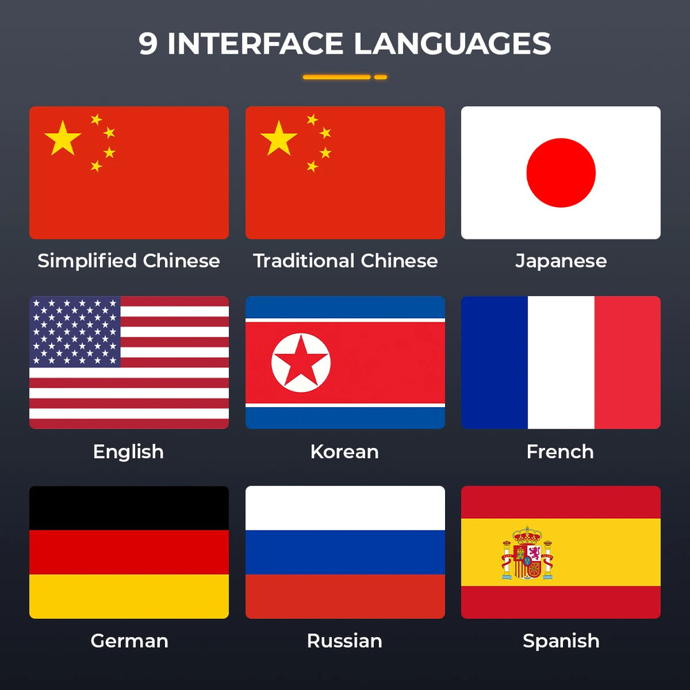 ANCEL AN302 3 Image Display Modes Endoscope Articulating Borescope Dual Camera