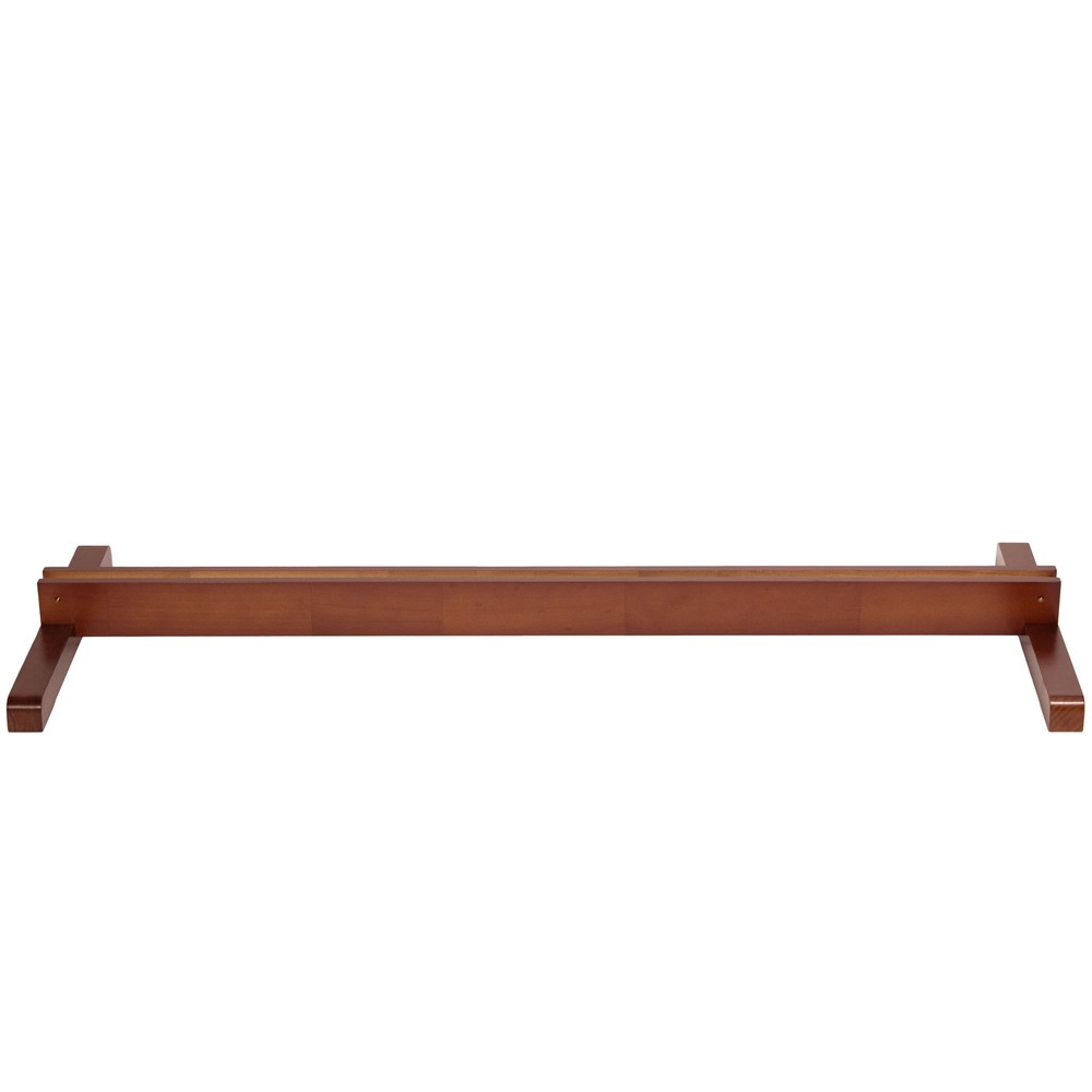 Room Divider Stand Walnut 3 Panel (Stand Only)