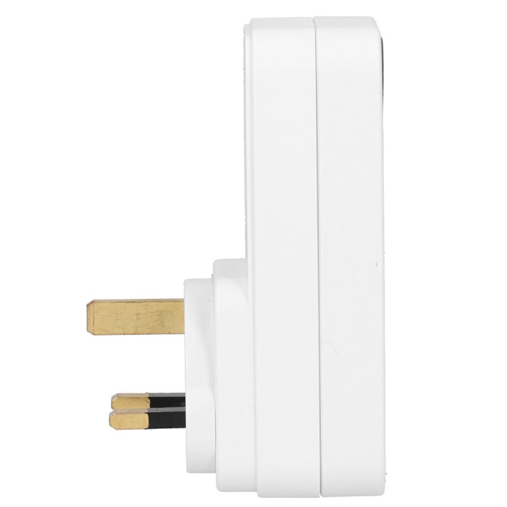 Digital Countdown Timer Socket With USB Ports For Home Appliances Energy Saving