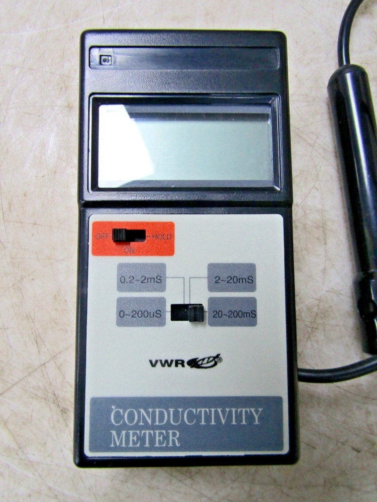 💥TRACEABLE VWR 23609-216 CONDUCTIVITY METER W/ PROBE & CASE