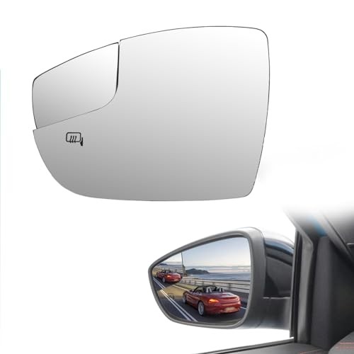 Left Driver Side View Heated Mirror Glass Replacement for Left (Driver Side)