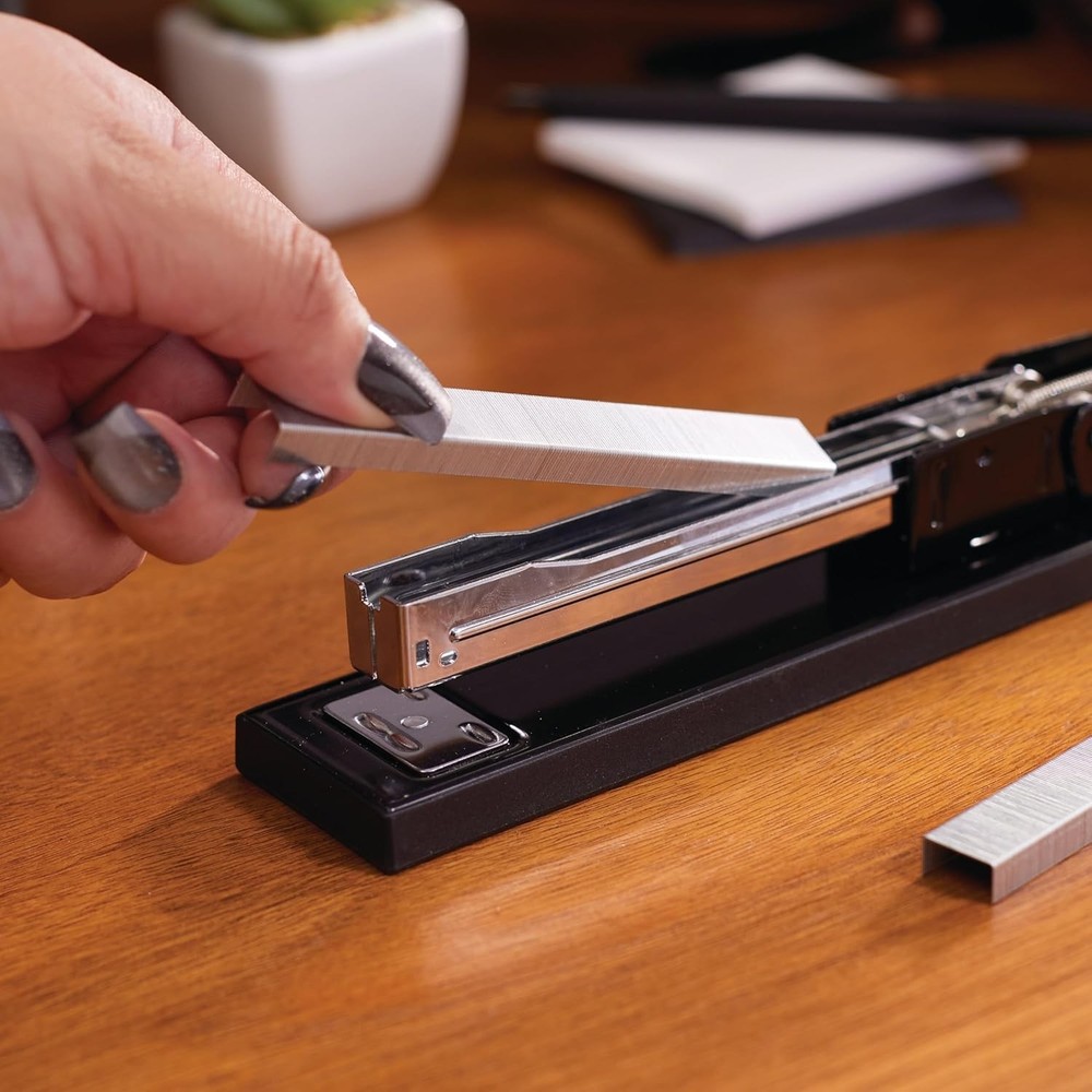 Light Duty 405 Metal Stapler - Securely Staple 20 Sheets, Tacking Capability