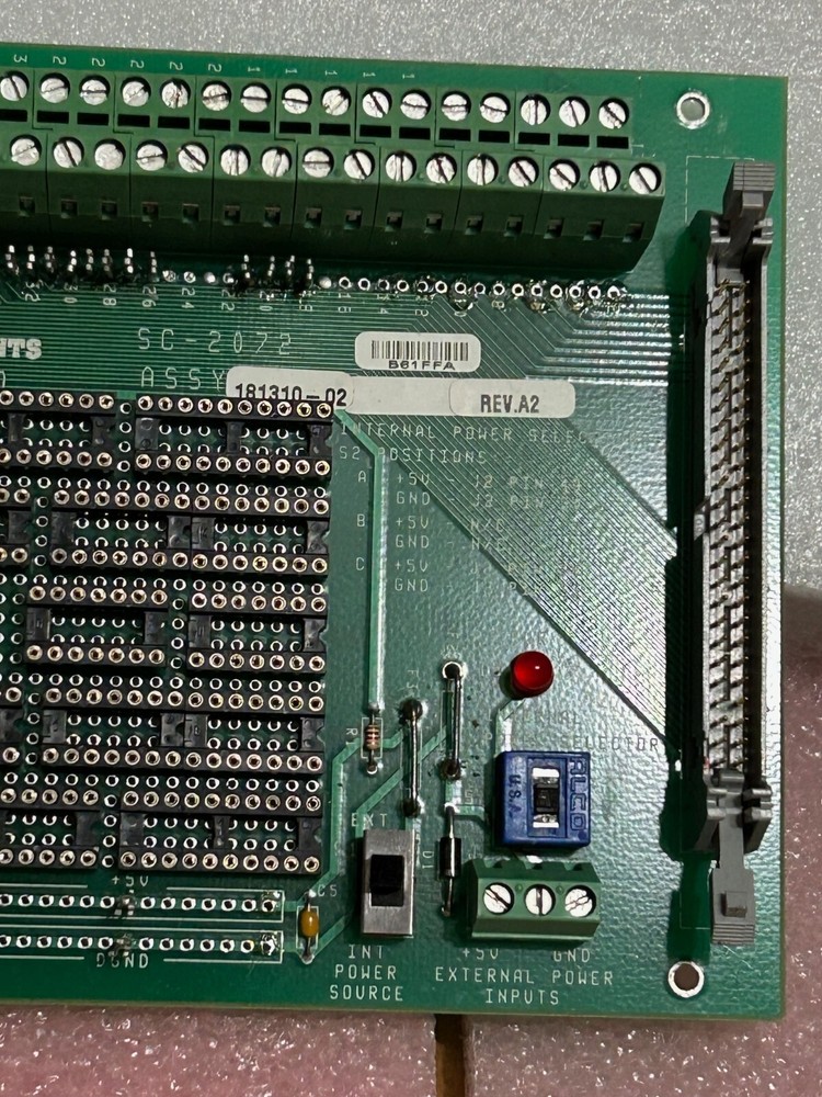 National Instruments Proto Board SC-2072, Modified, tested, excellent condition