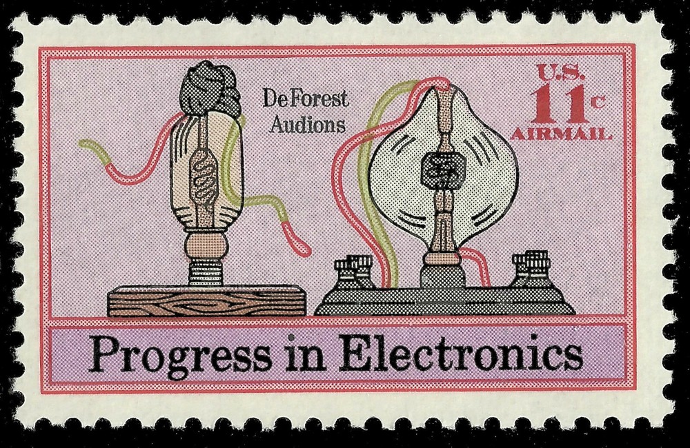 Scott C86, Progress in Electronics, The 11¢ Airmail Issue from 1973, MNH