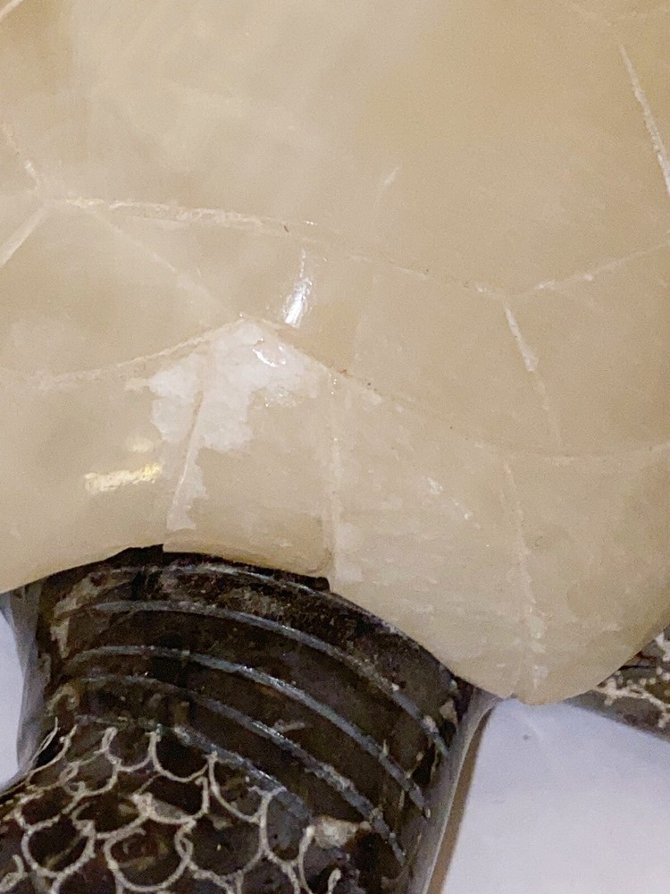 Marble Turtle Figurine