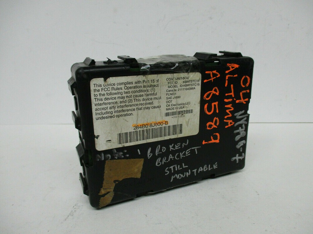 2002 2004 ALTIMA BODY CONTROL MODULE OEM
