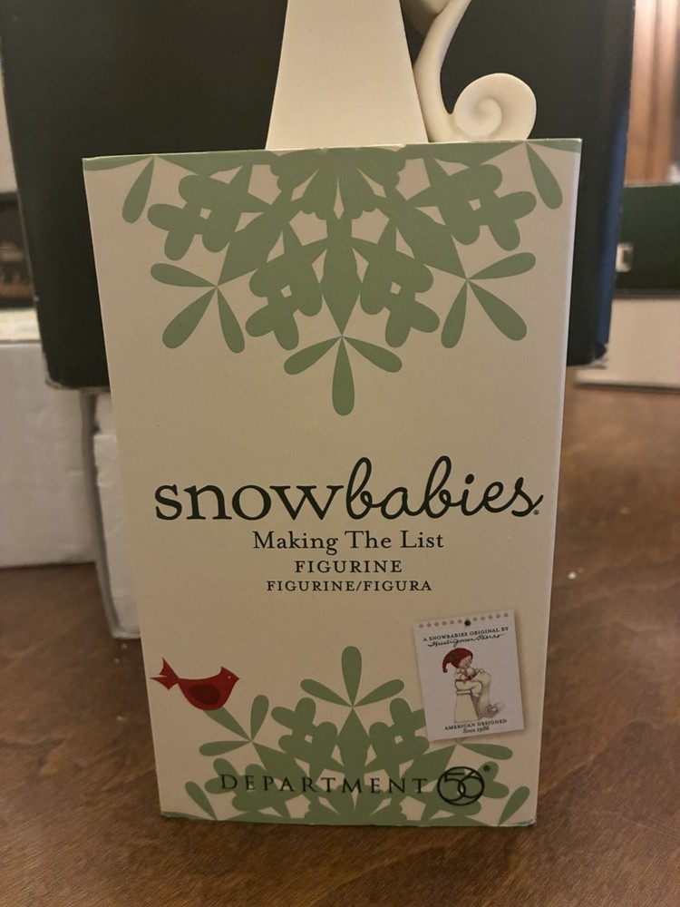SNOWBABIES ~ MAKING THE LIST ~ Dept 56