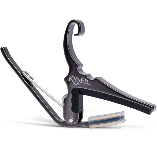 Kyser Acoustic Guitar Capo Black Chrome
