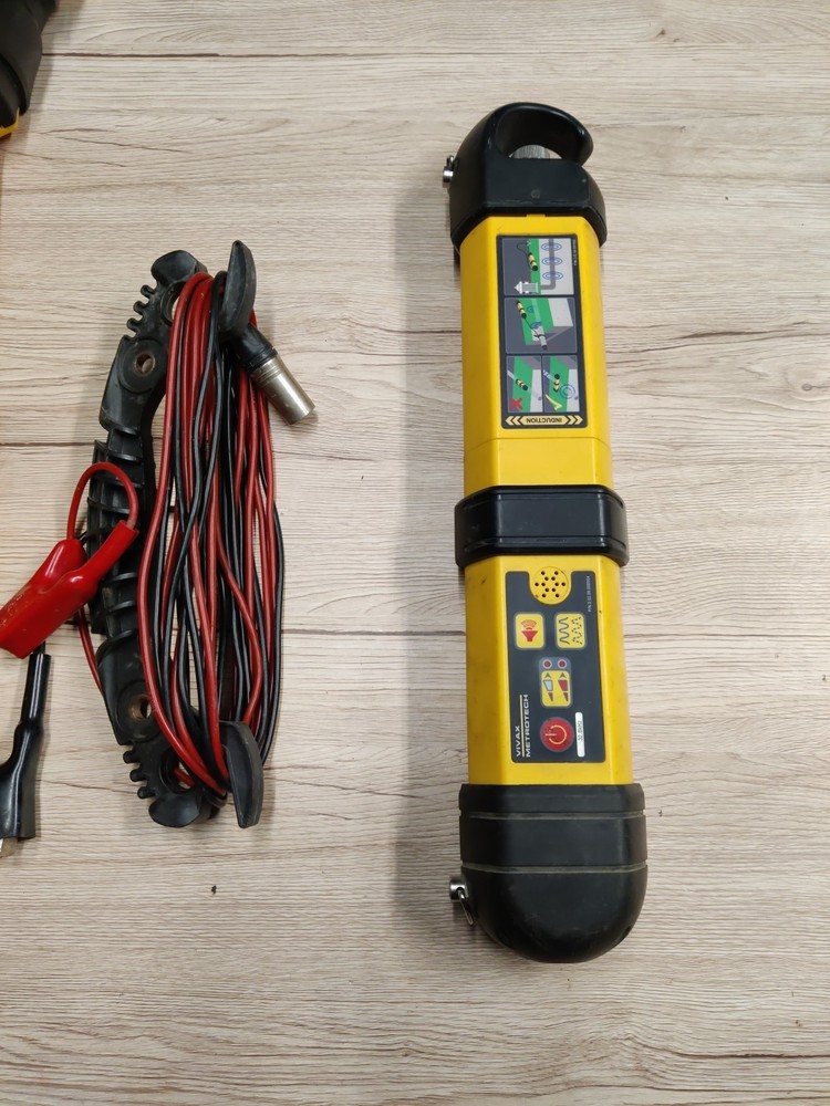 Vivax Metrotech VScan Rx Cable Pipe Utility Locator With Case Tested