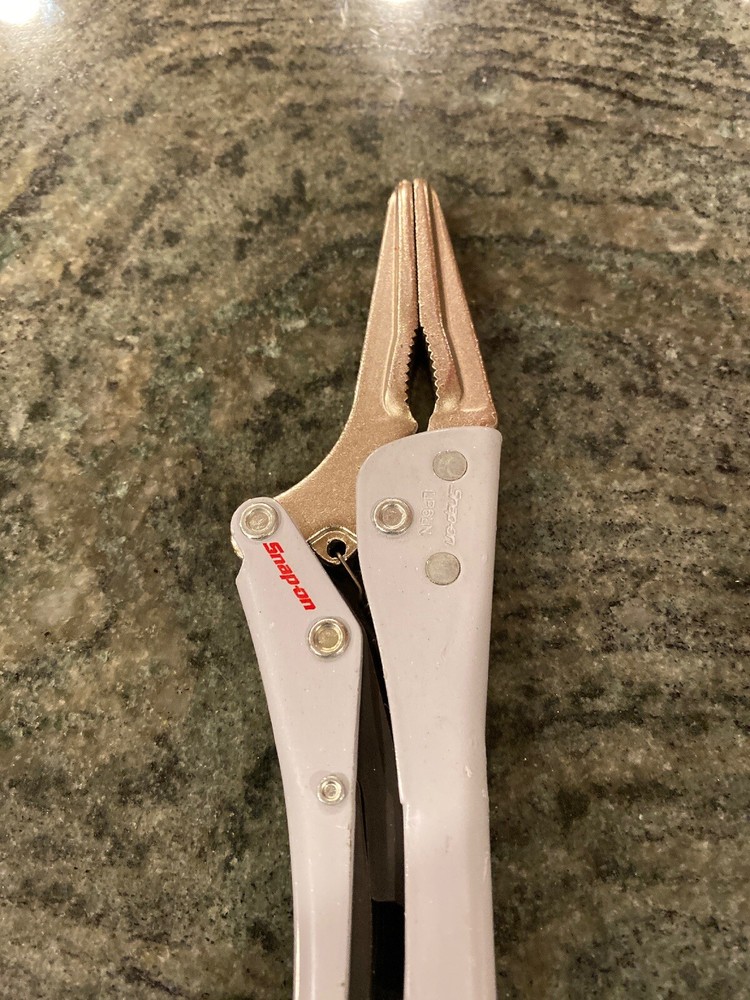 Snap On lp6ln 6" long nose locking pliers