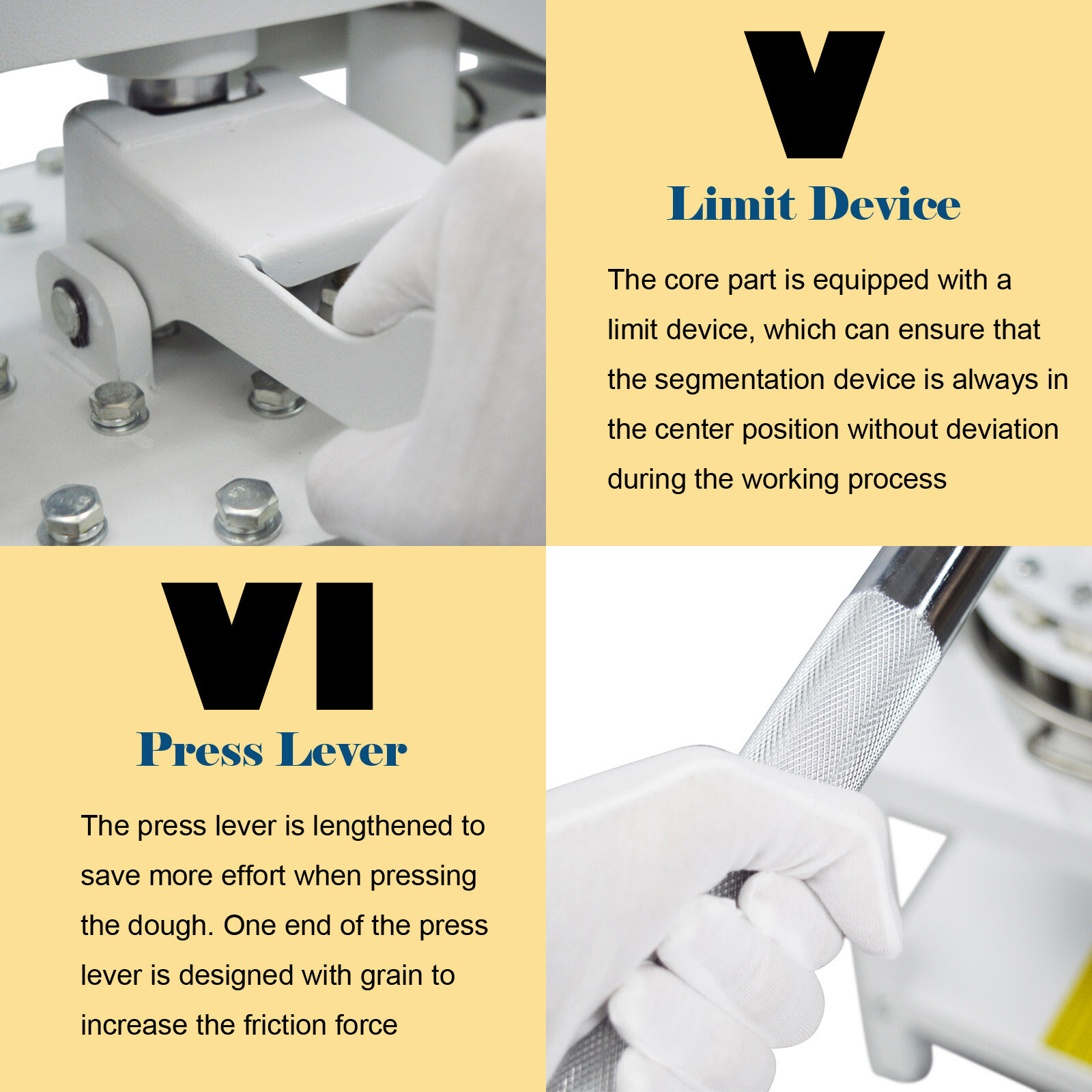 Commercial Manual Dough Divider Machine 36pcs Dough Cutter 1.06oz-5.64oz