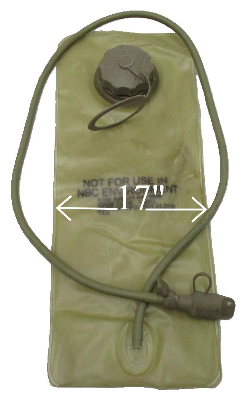 TAN ARMY OCP MULTICAM MOLLE HYDRATION SYSTEM WATER BLADDER RESERVOIR 100oz/3L
