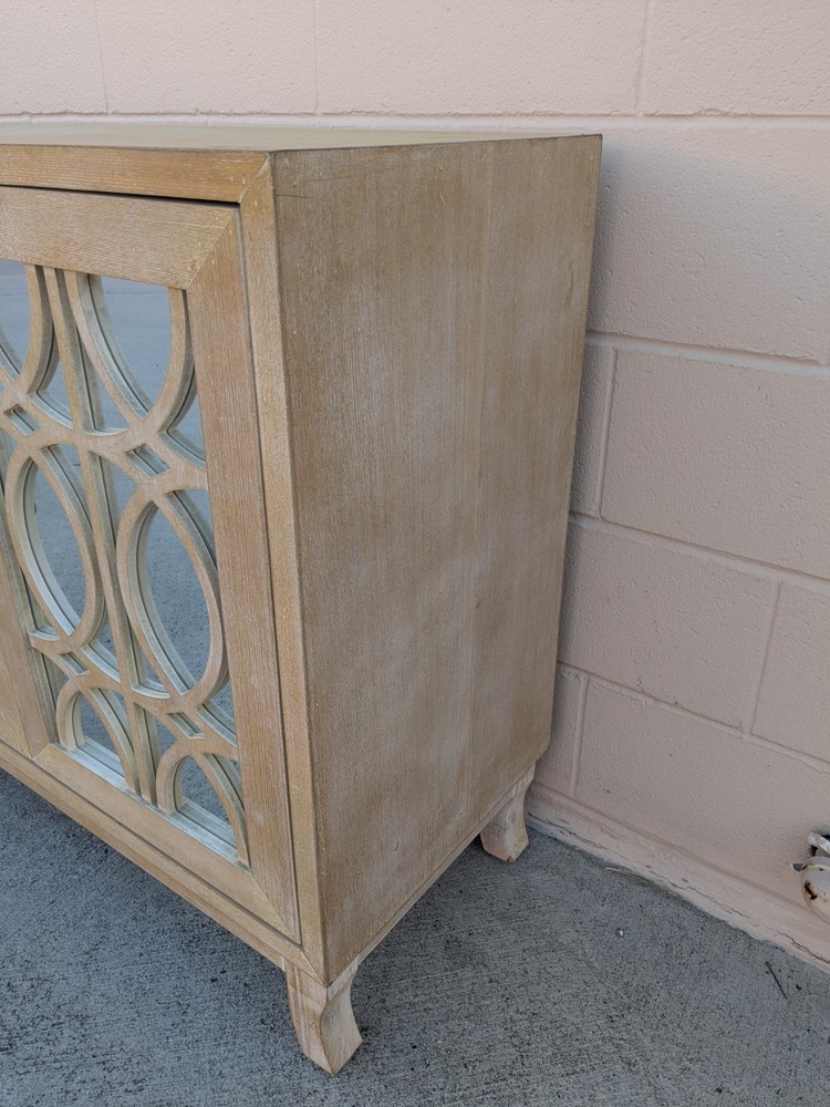 Modern Regency Wood Console Media Entryway Sofa Sideboard Table