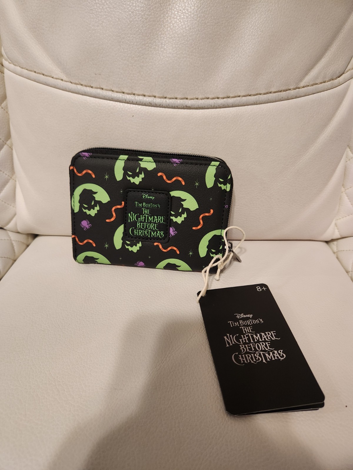 Nightmare Before Christmas Oogie Boogie Metallic Mini Backpack & Wallet Set
