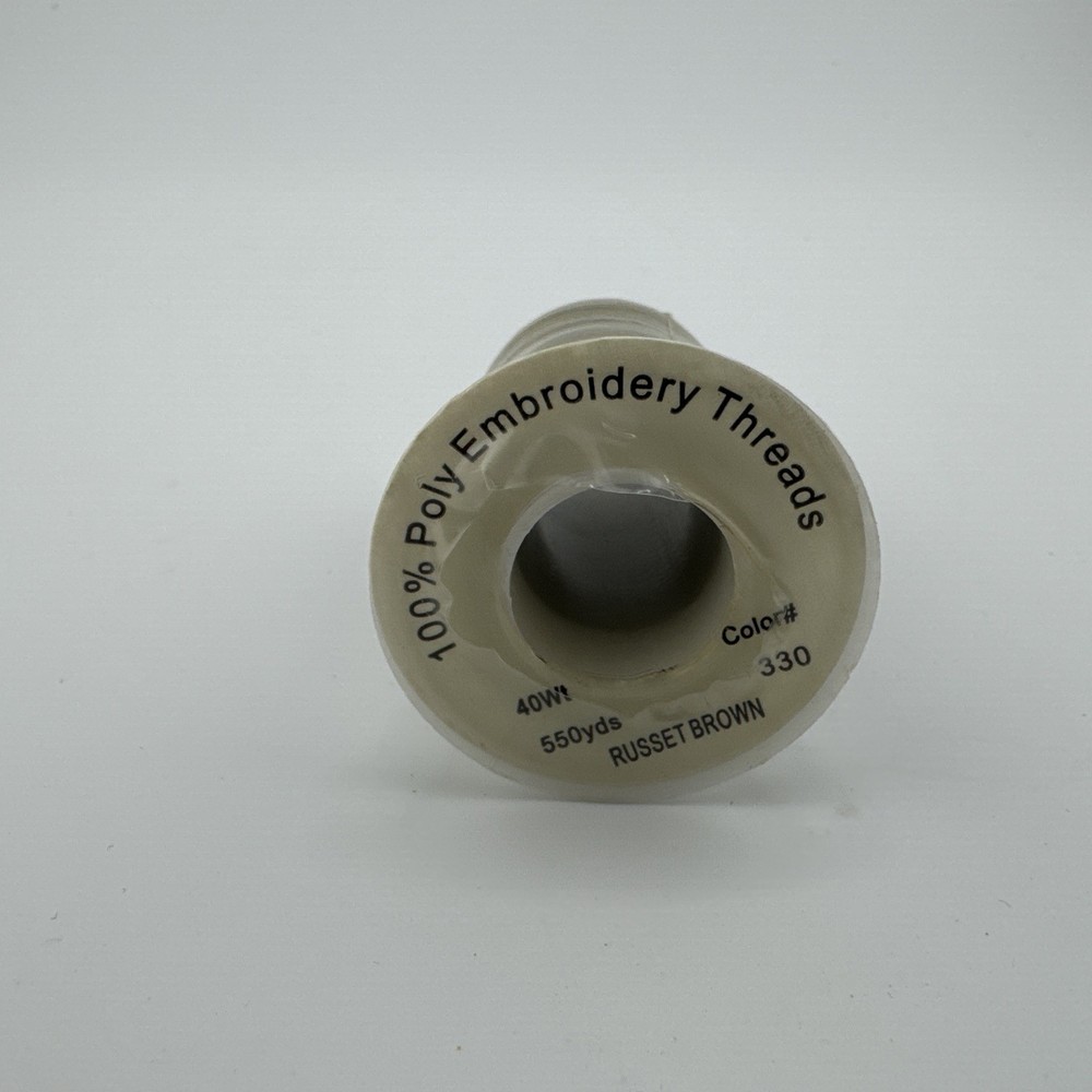 Embroidery Machine Polyester Thread 7 Rolls Assorted Colors 550yds