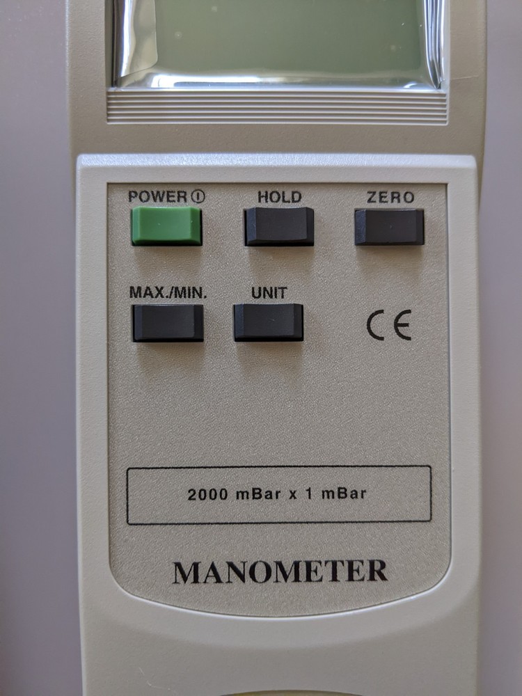 Differential Input Manometer OMEGA PM-9100HA. New Open Box