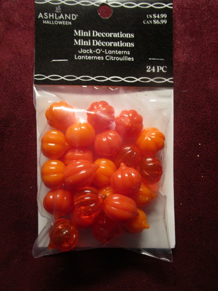 Ashland Halloween Tiny Treasures, Jack-O-Lanterns  2024  NEW