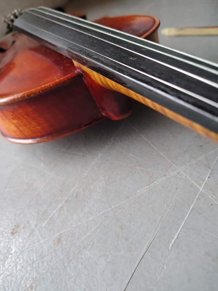 John Juzek Violin With Case Bow Accessories