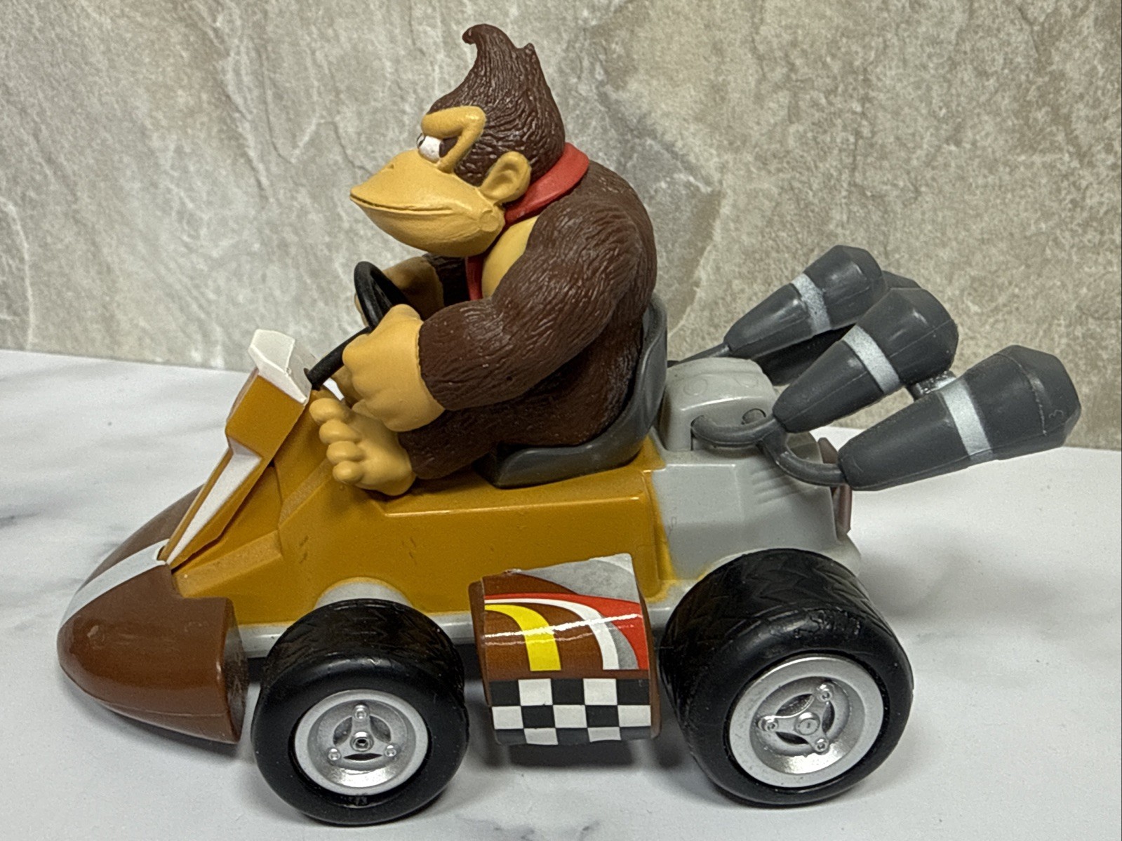 Lot Of 6 - Vintage Super Mario Bros. Mariokart Toys Licensed And Unlicensed