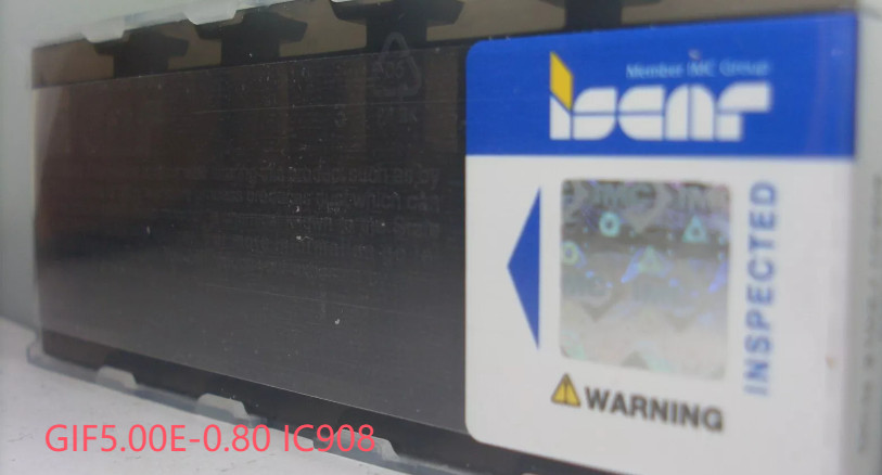 10 PCS  ORIGINAL  INSERTS GIF5.00E-0.80 IC908