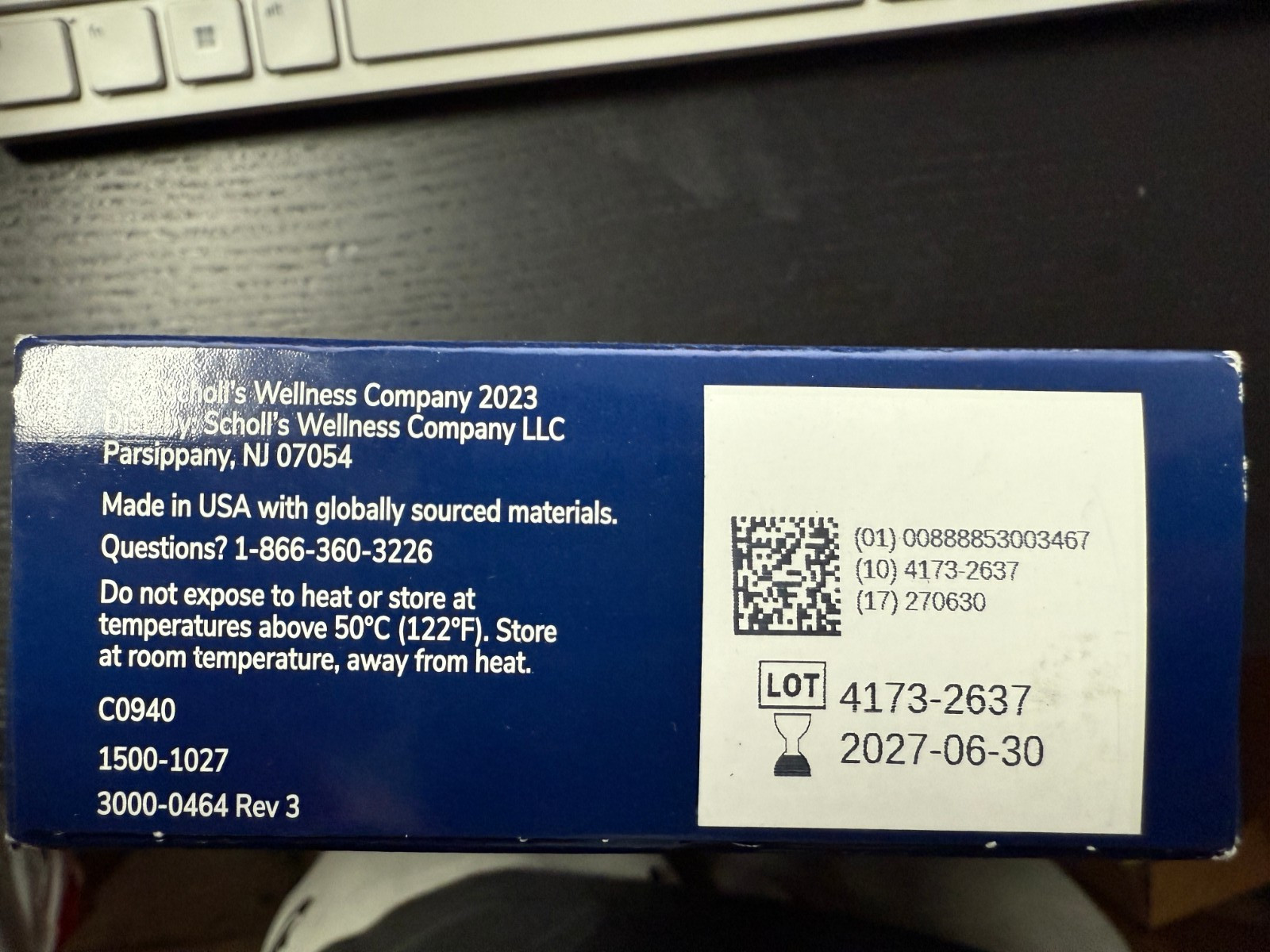 Dr. Scholl's Freeze Away Skin Tag Remover 8 Treatments Exp 2027