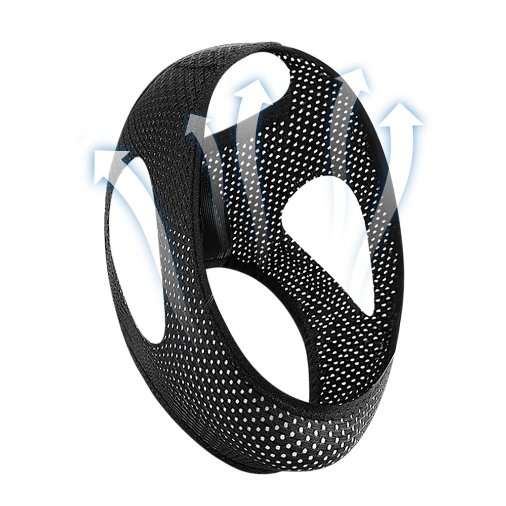Chin Strap For Sleeping Adjustable Soft Comfortable Breathable Sleep Chin Strap