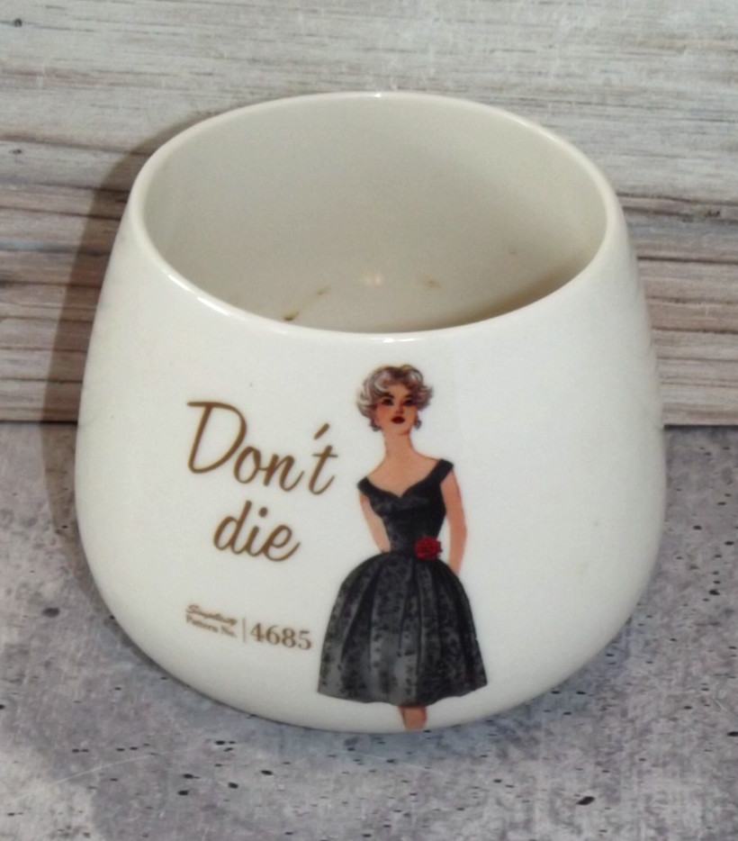 Don't Die Simplicity Pattern No. 4685 Ceramic Mini Planter B14