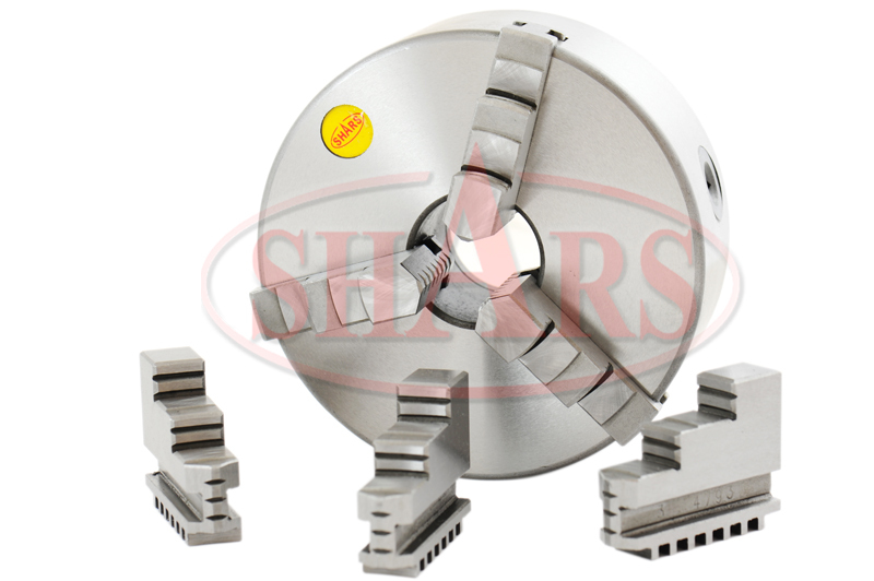 4" 3Jaw Self Centering Lathe Chuck TIR Certificate+1-10 TPI Thread Back Plate L[