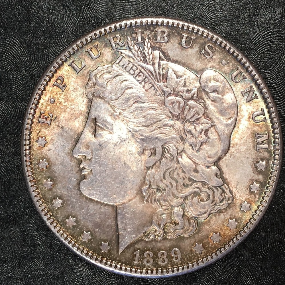 1889 Morgan Silver Dollar - High Quality Scans #E168