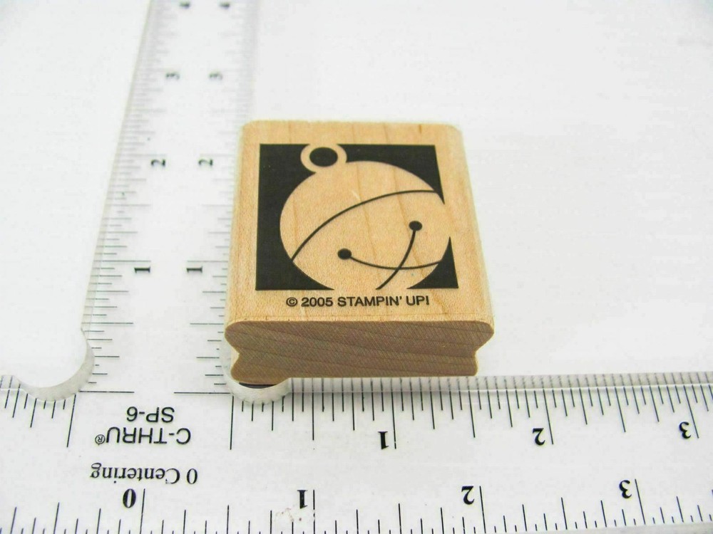 Jingle Bell Rubber Stamp - Stamp Set A518