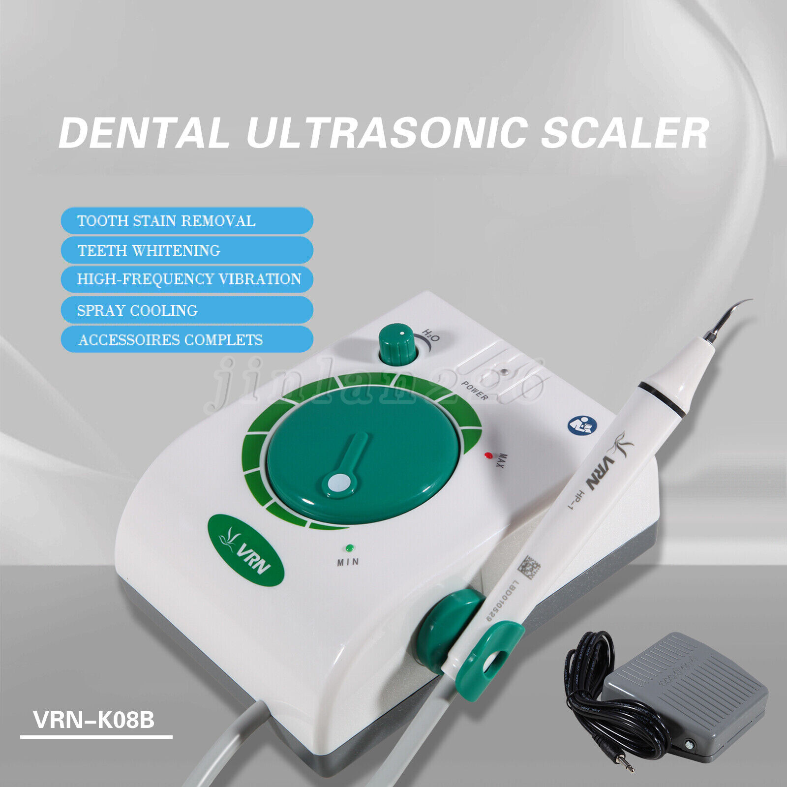 Dental Ultrasonic Scaler Piezo Scaling Handpiece Cleaning fit EMS Woodpecker USA