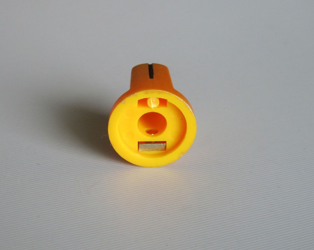 10x Guitar AMP Effect Pedal Knobs Davies 1510 Style Pointer Knob Set Screw Gold