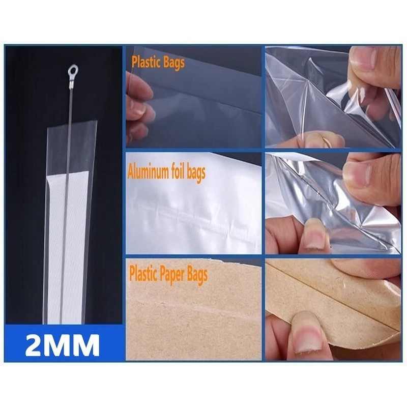 Manual Impulse Sealer Lightweight Temperature Adjustable Bag Sealing Machine New