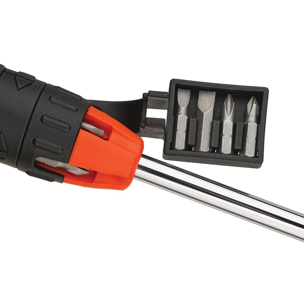 BLACK+DECKER Ratcheting Screwdriver, 10 Bit - BDHT68000