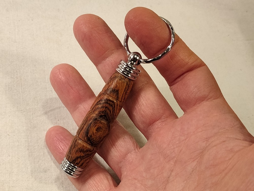 Handmade Keychain With Interior Storage Compartment Travel