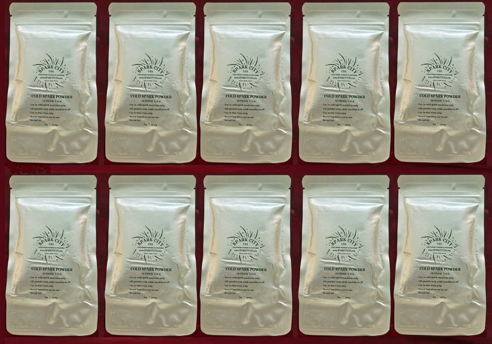 Outdoor Cold Spark Powder - 10 pack bundle
