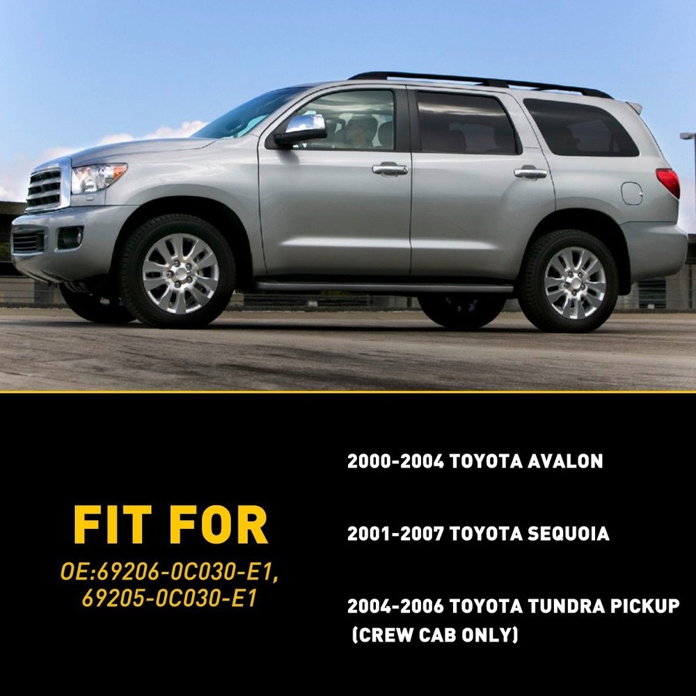 4x Inside Interior Door Front Handle + Rear Set for Toyota Sequoia 2001-2007