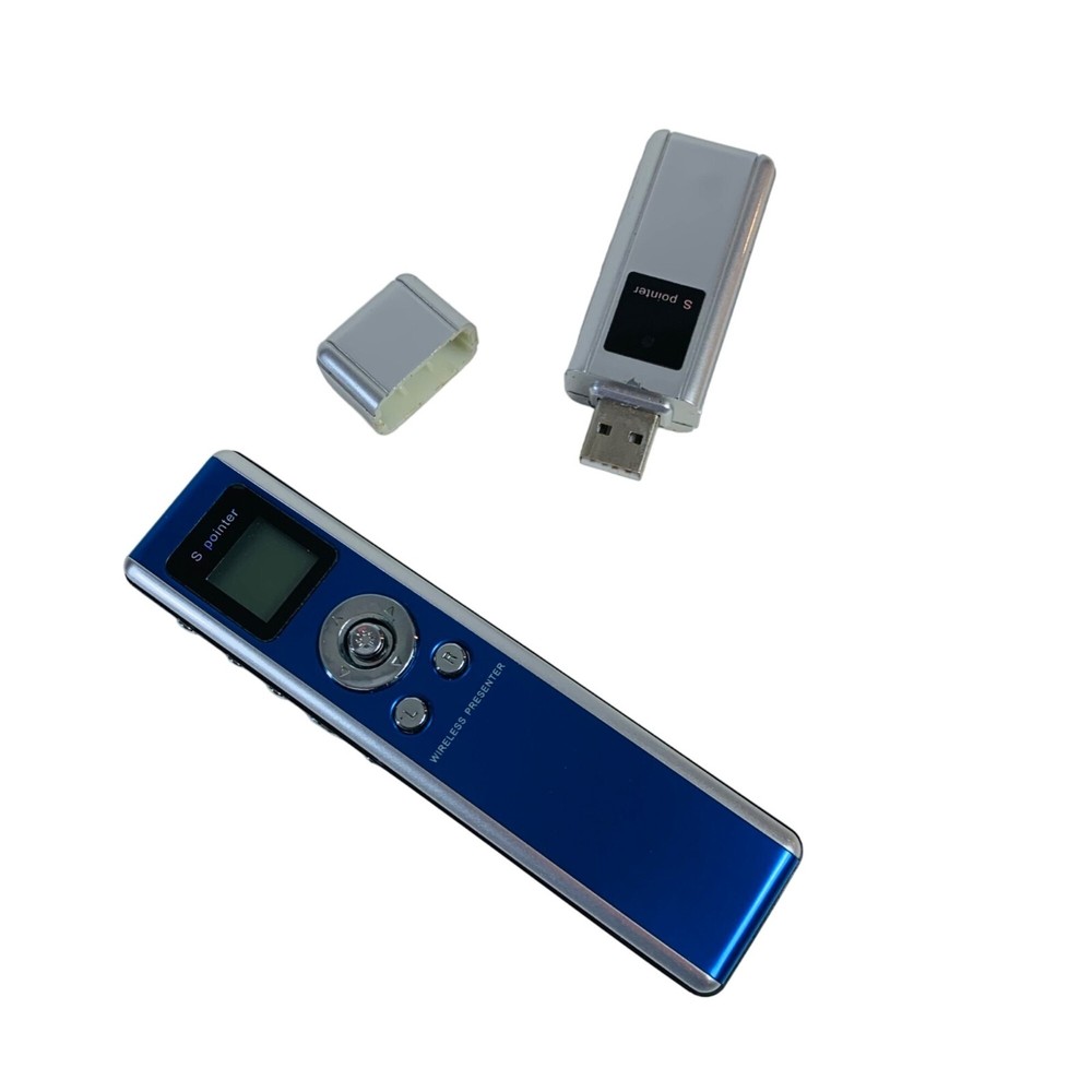 Wireless Presenter Laser Pointer USB Receiver With Case Presentation Clicker