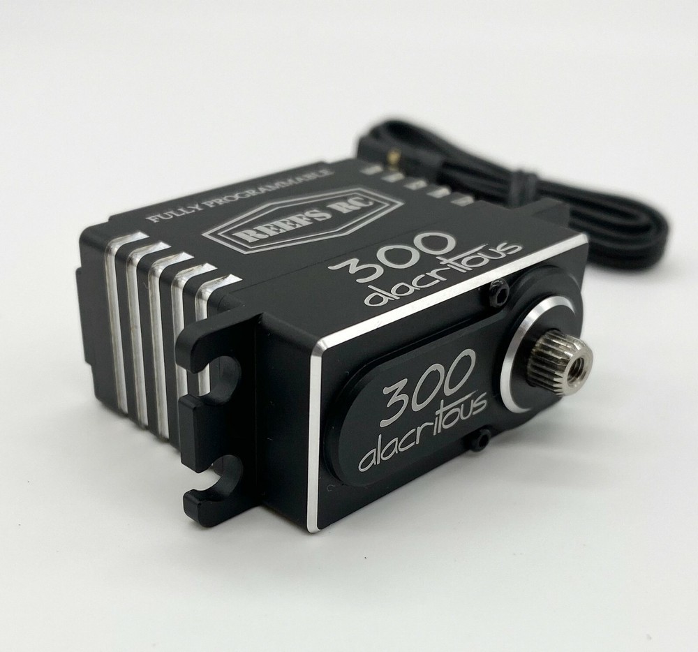 REEFs RC 300 ALACRITOUS (lightning fast) Servo FULL PROGRAMMABLE brushless DRIFT
