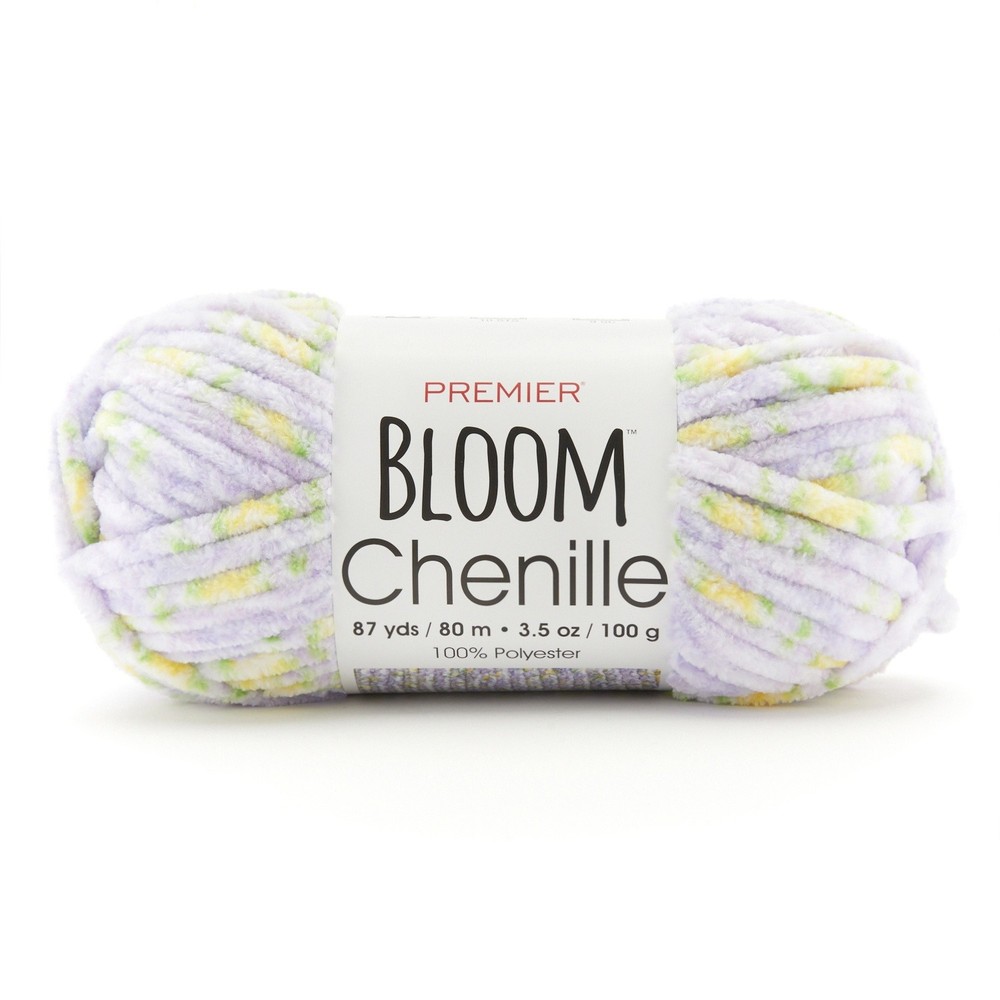 Premier Bloom Chenille Yarn-Geranium - 2099-10