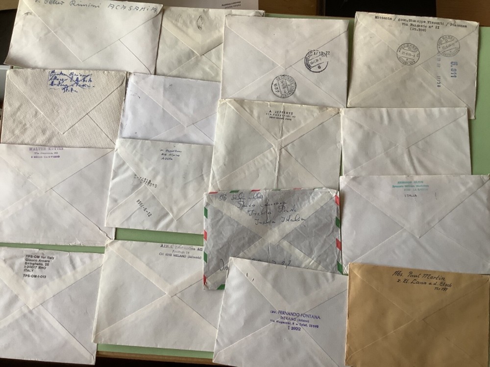 Italy collection postal covers 16 items Ref A2033