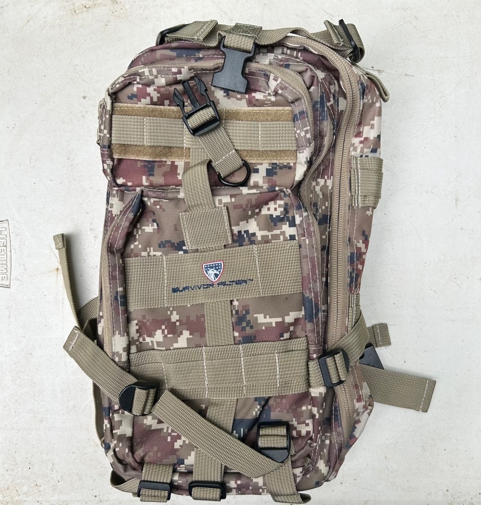 Survivor Filter Tactical Hydration Hiking & Emergency Backpack PLUS Reservoir