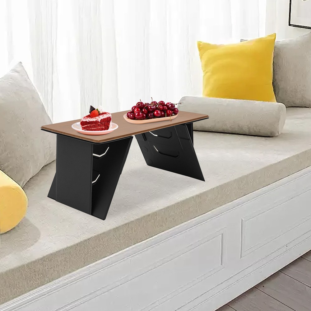 Folding Lap Desk with Angle Adjustable Portable Foldable Laptop Table Bed Desk