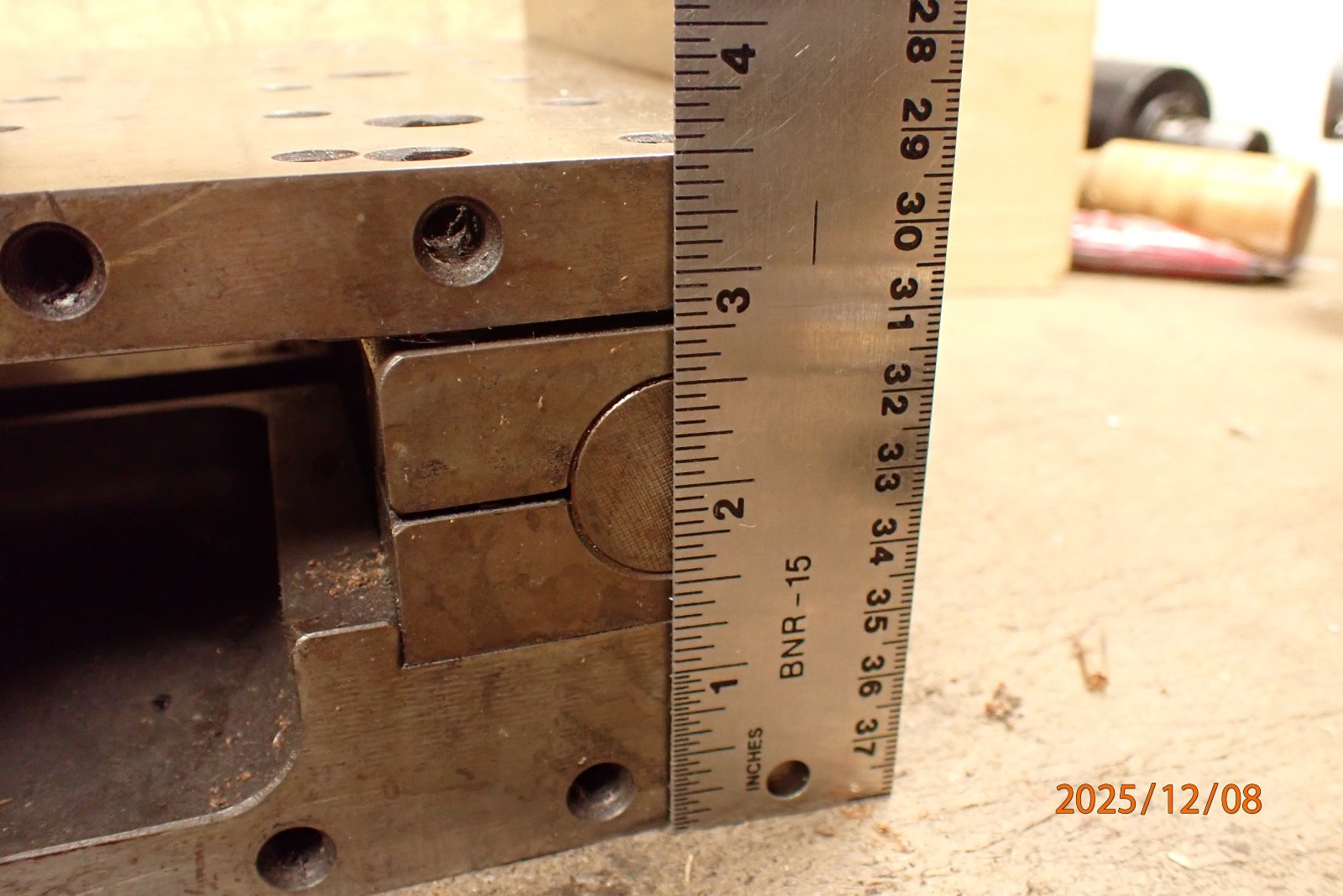 VINTAGE MACHINIST MADE ADJUSTABLE ANGLE SINE PLATE JIG FIXTURE TOOLING