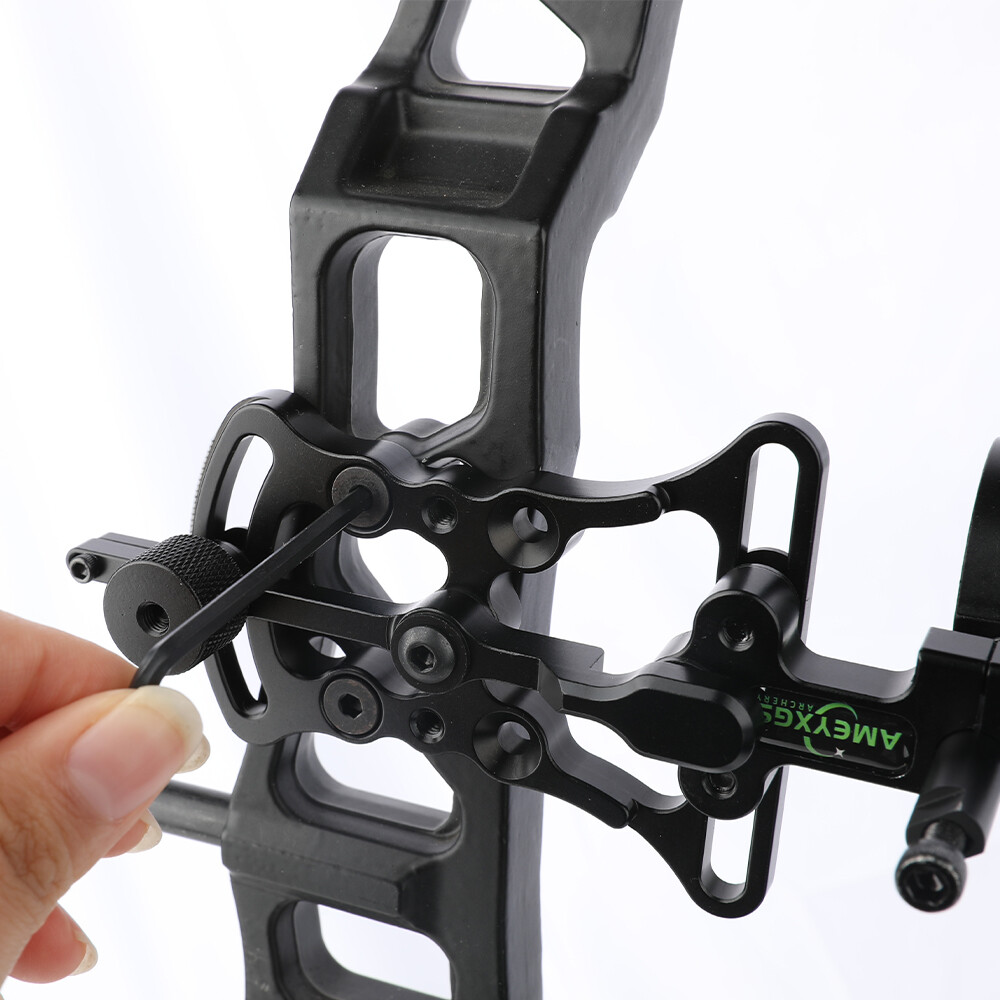1 Pin Sight Single Pin 0.019" Adjustable Target Compound Bow Shoot Archery Hunt